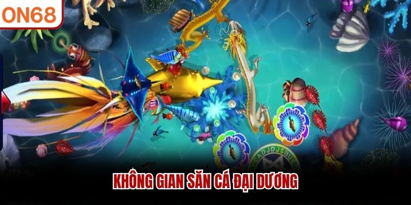 Không gian săn cá đại dương